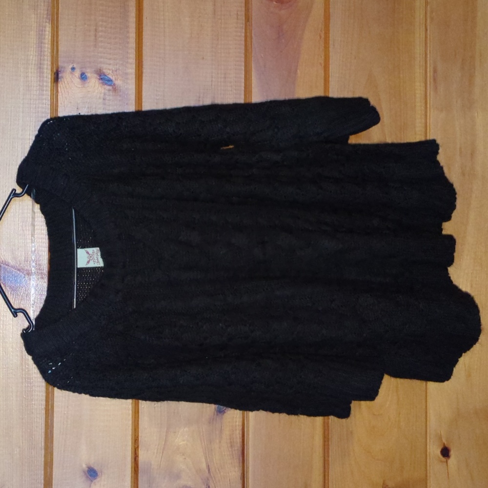 Faded Glory Black Sweater